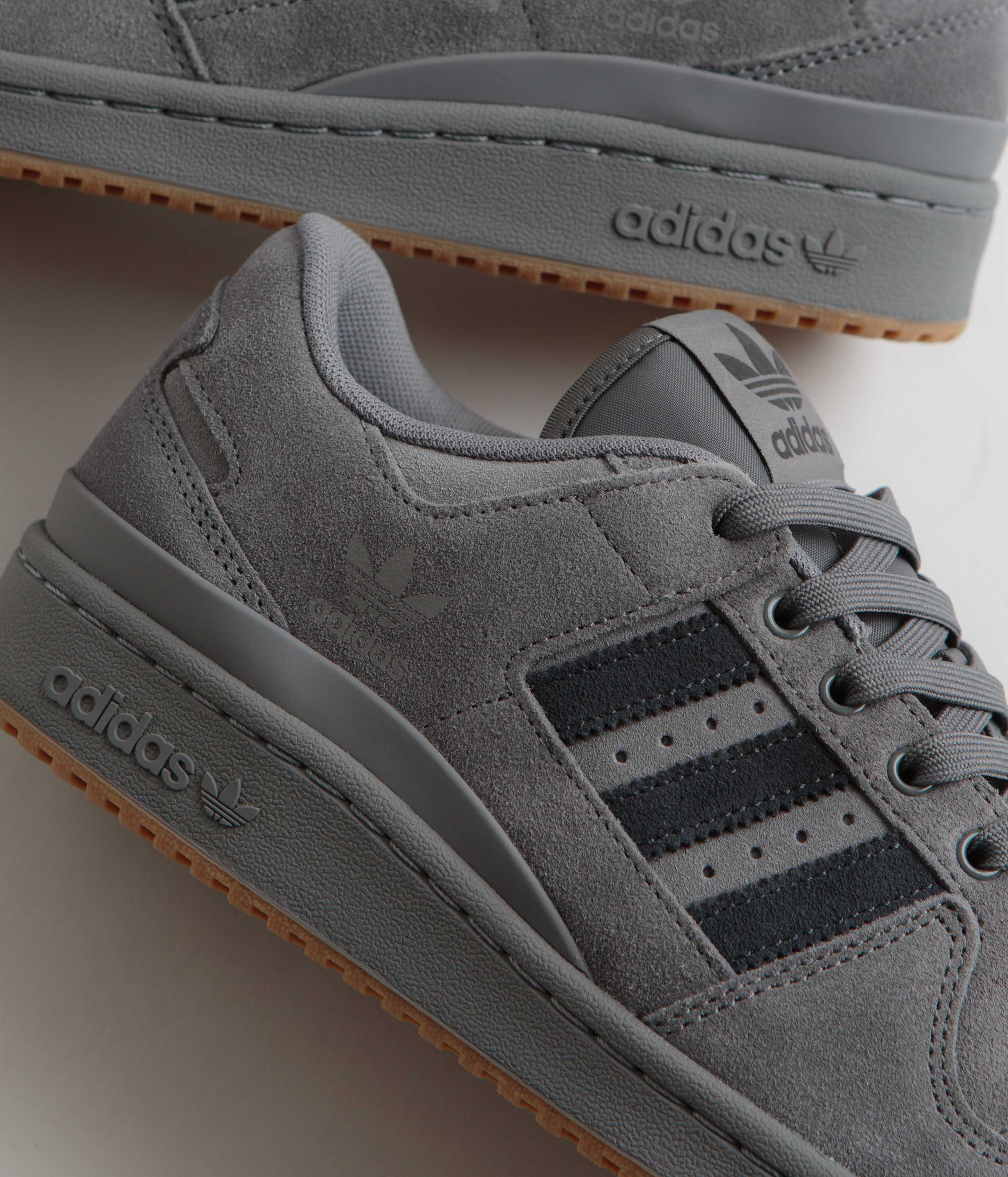 Adidas Forum 84 Low ADV Shoes - Grey Four / Carbon / Grey Three | Flatspot