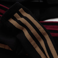 Adidas Frontside Socks (3 Pack) in Black and White / Black / Shadow Red thumbnail