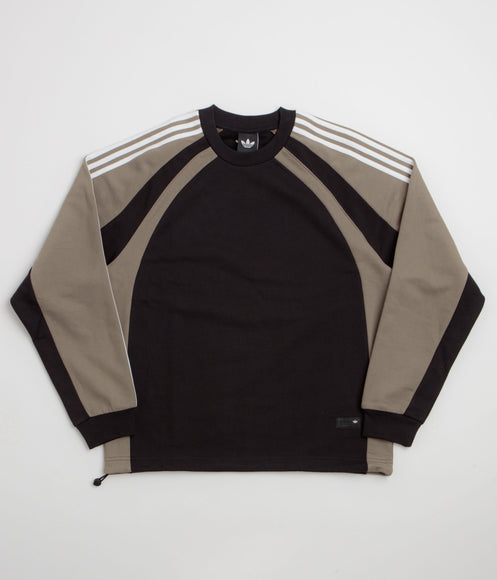 Adidas FS+ Crewneck Sweatshirt - Black / Khaki Six