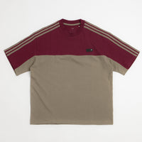 Adidas FS+ T-Shirt - Shadow Red / Khaki Six thumbnail