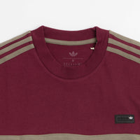 Adidas FS+ T-Shirt - Shadow Red / Khaki Six thumbnail