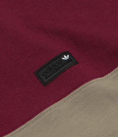 Adidas FS+ T-Shirt - Shadow Red / Khaki Six