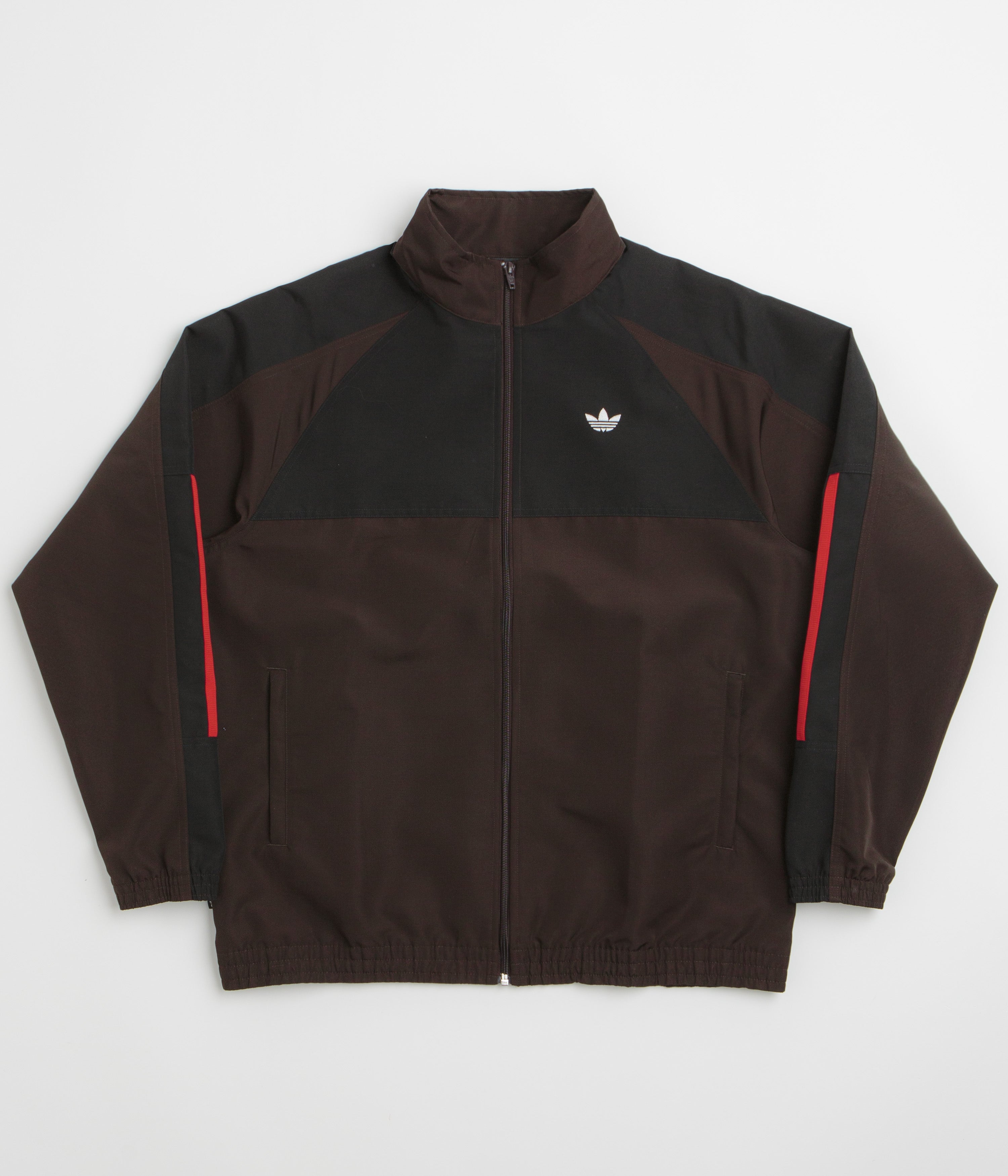 Adidas Gatsele Track Jacket - Aurora Coffee / White / Black