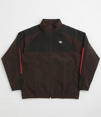 Adidas Gatsele Track Jacket in Aurora Coffee and White / Black