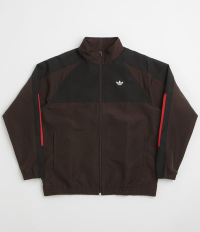 Adidas Gatsele Track Jacket in Aurora Coffee and White / Black