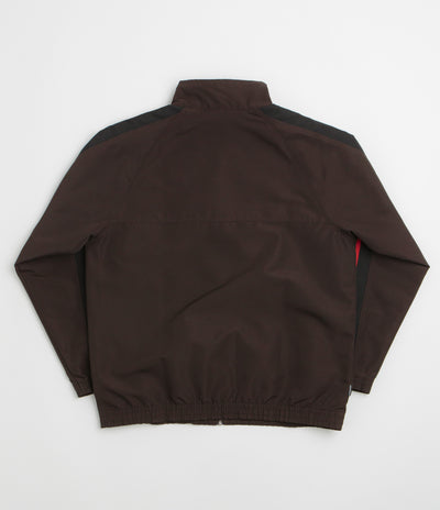 Adidas Gatsele Track Jacket in Aurora Coffee and White / Black