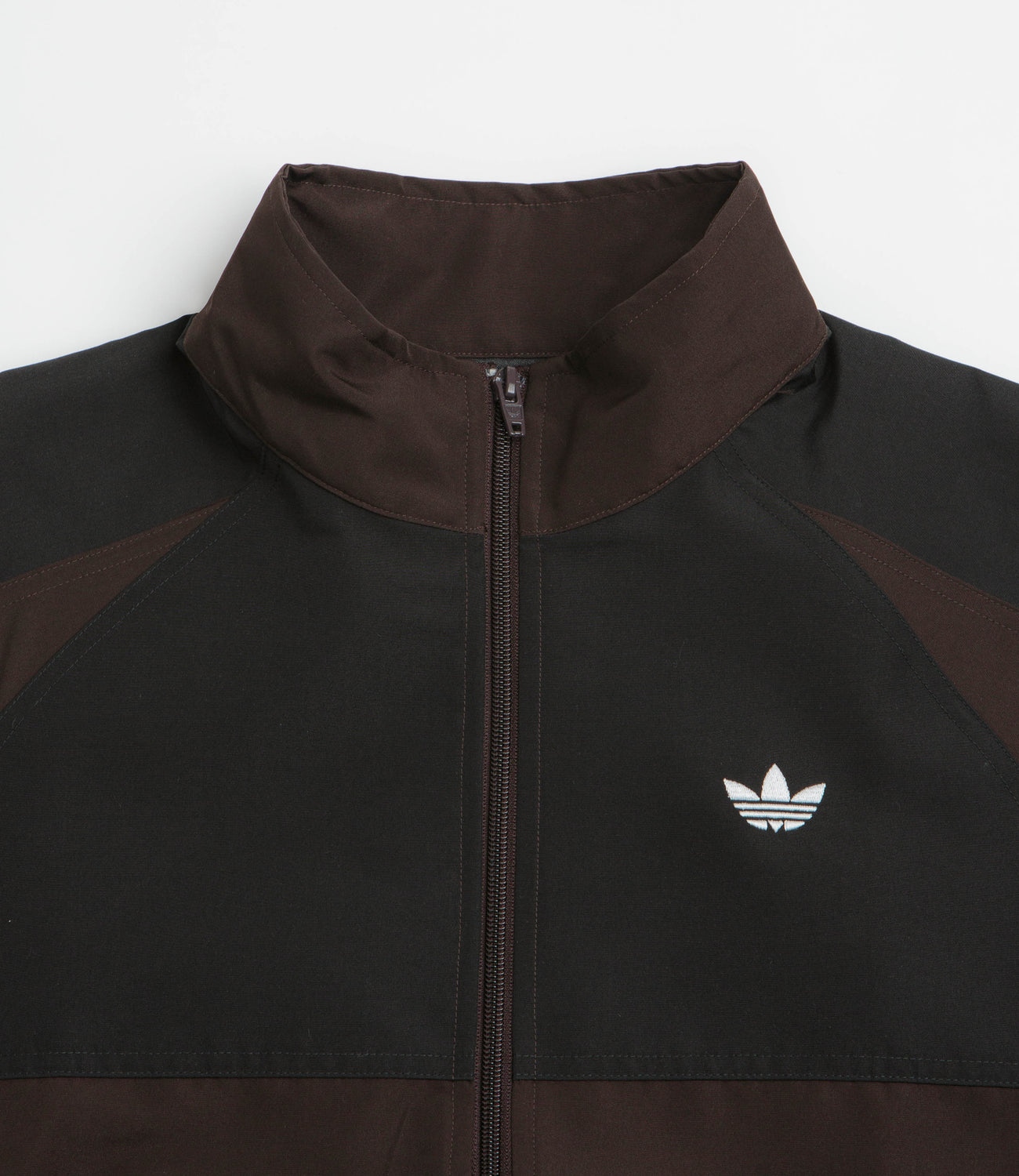 Adidas Gatsele Track Jacket - Aurora Coffee / White / Black | flatspot