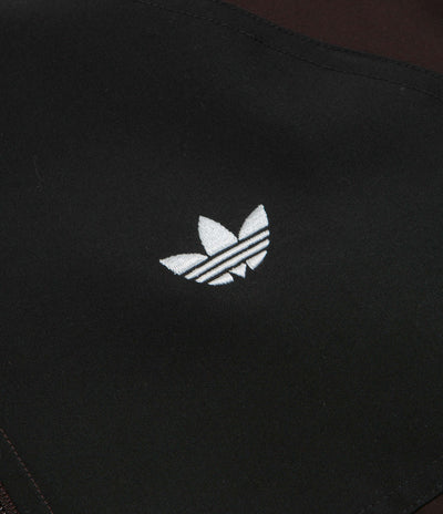Adidas Gatsele Track Jacket in Aurora Coffee and White / Black