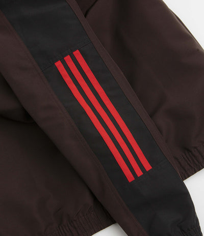 Adidas Gatsele Track Jacket in Aurora Coffee and White / Black