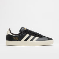 Adidas Gazelle ADV Shoes - Core Black / Cream White / Gold Metallic thumbnail