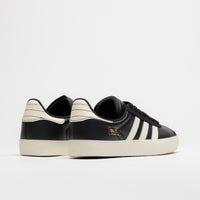 Adidas Gazelle ADV Shoes - Core Black / Cream White / Gold Metallic thumbnail