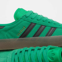 Adidas Gazelle ADV Shoes in Court Green and Core Black / Gum5 thumbnail