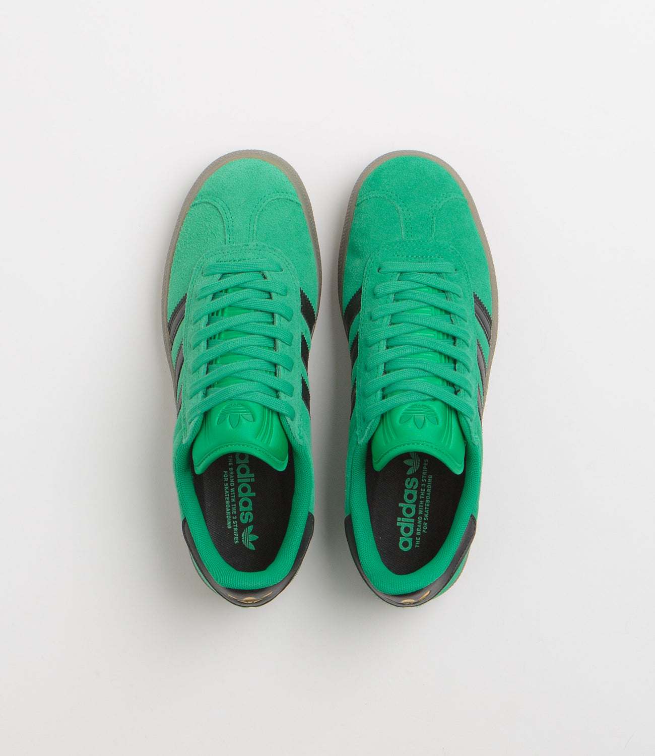 adidas gazelle silver green womens Adidas Skateboarding Gazelle ADV Core Black/Core Black/Gold Metallic Shoes