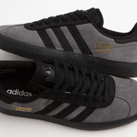 Adidas Gazelle ADV Shoes - Grey Six / Core Black / Gold Metallic thumbnail