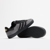 Adidas Gazelle ADV Shoes - Grey Six / Core Black / Gold Metallic thumbnail