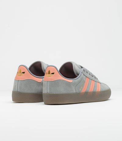 Adidas Gazelle ADV Shoes - Grey Three / Wonder Clay / Gum5