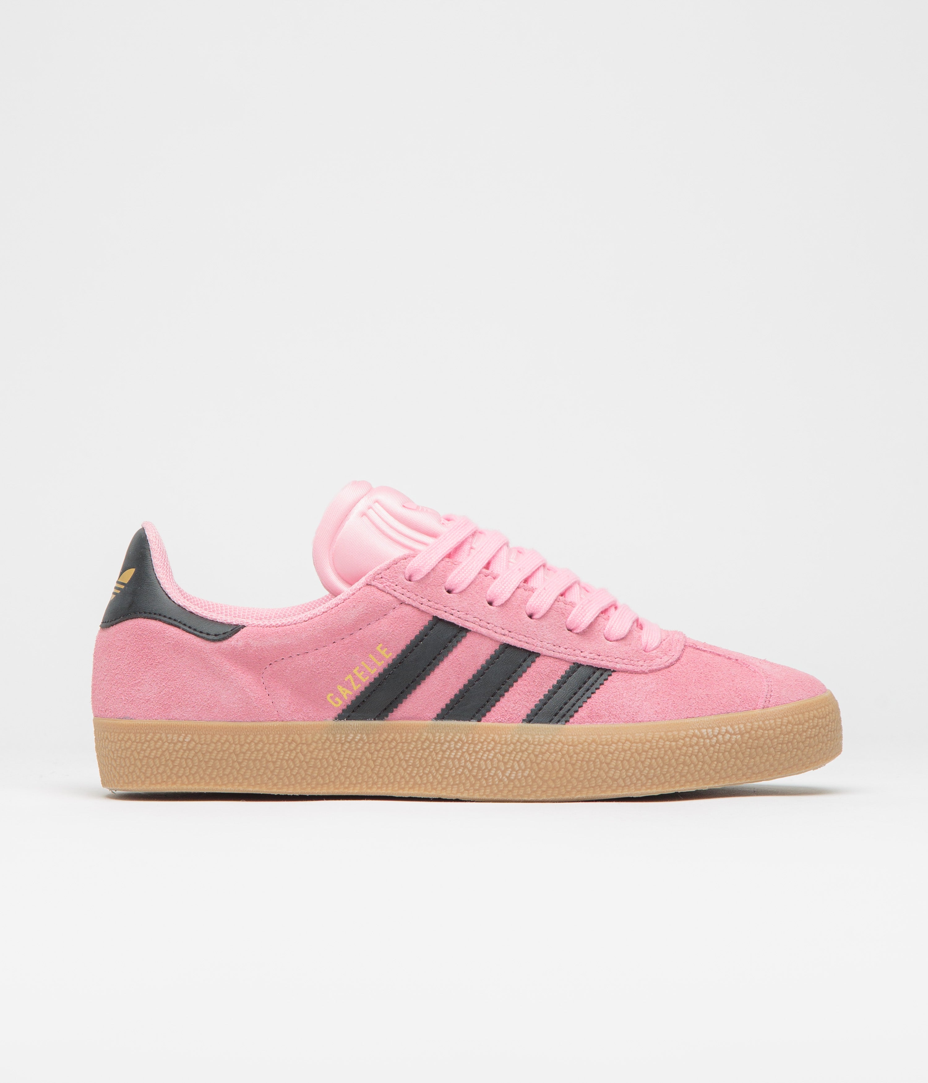 Adidas Gazelle ADV Shoes in Light Pink and Core Black / Gum4