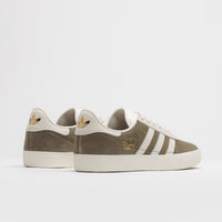 Adidas Gazelle ADV Shoes - Olive Strata / Chalk White / Gold Metallic thumbnail