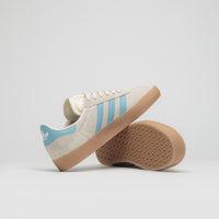 Adidas Gazelle ADV Shoes - Wonder White / Preloved Blue / Gum4 thumbnail