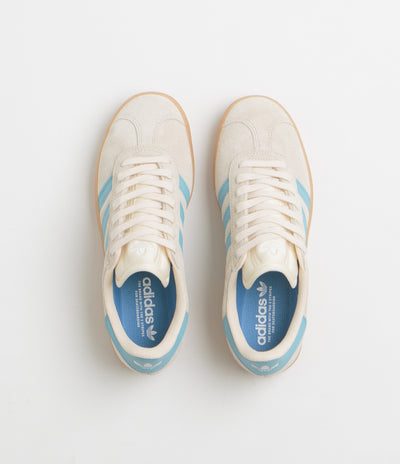 Adidas Gazelle ADV Shoes - Wonder White / Preloved Blue / Gum4