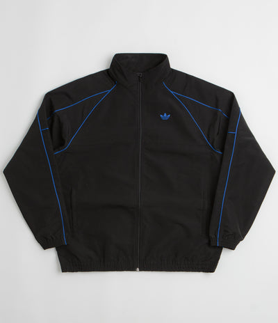 Adidas Gazelle Premiere Track Jacket in Black and White / Team Royal Blue