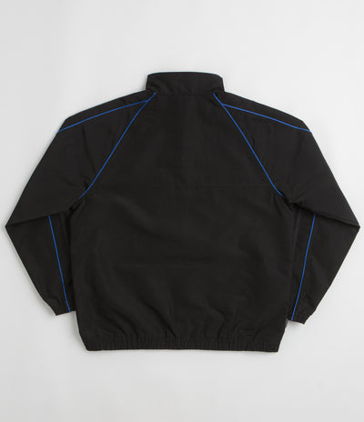 Adidas Gazelle Premiere Track Jacket in Black and White / Team Royal Blue