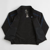 Adidas Gazelle Premiere Track Jacket in Black and White / Team Royal Blue thumbnail