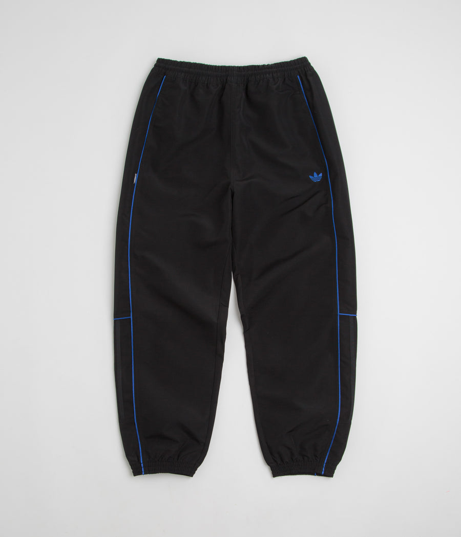 Adidas Gazelle Premiere Track Pants in Black and White / Team Royal Blue