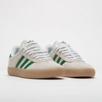 Adidas Gazelle Shoes - Crystal White / Crystal White / Gum4 thumbnail
