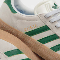 Adidas Gazelle Shoes - Crystal White / Crystal White / Gum4 thumbnail