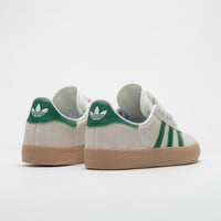 Adidas Gazelle Shoes - Crystal White / Crystal White / Gum4 thumbnail