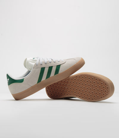 Adidas Gazelle Shoes - Crystal White / Crystal White / Gum4