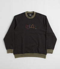 Adidas Geo Crewneck Sweatshirt in Black