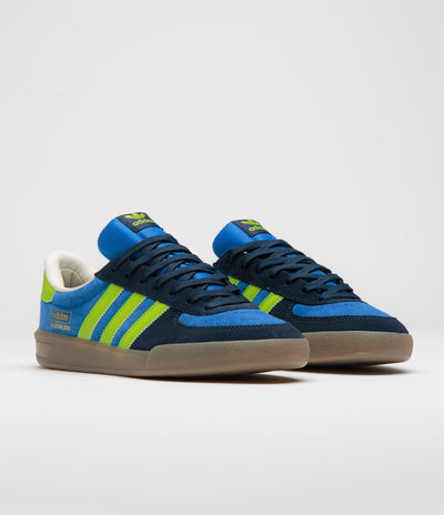 Adidas Glenburn Shoes - Bright Royal / Semi Solar Slime / Collegiate Navy