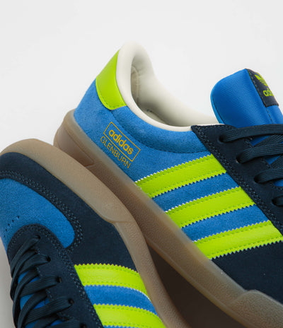 Adidas Glenburn Shoes - Bright Royal / Semi Solar Slime / Collegiate Navy