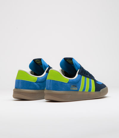 Adidas Glenburn Shoes - Bright Royal / Semi Solar Slime / Collegiate Navy
