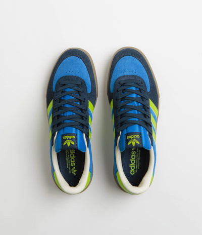 Adidas Glenburn Shoes - Bright Royal / Semi Solar Slime / Collegiate Navy
