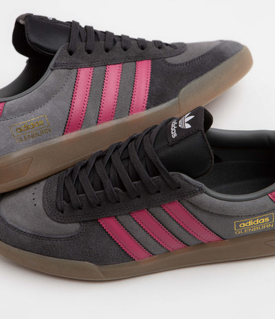 Adidas Glenburn Shoes - Carbon / Dual Magenta / Grey Four