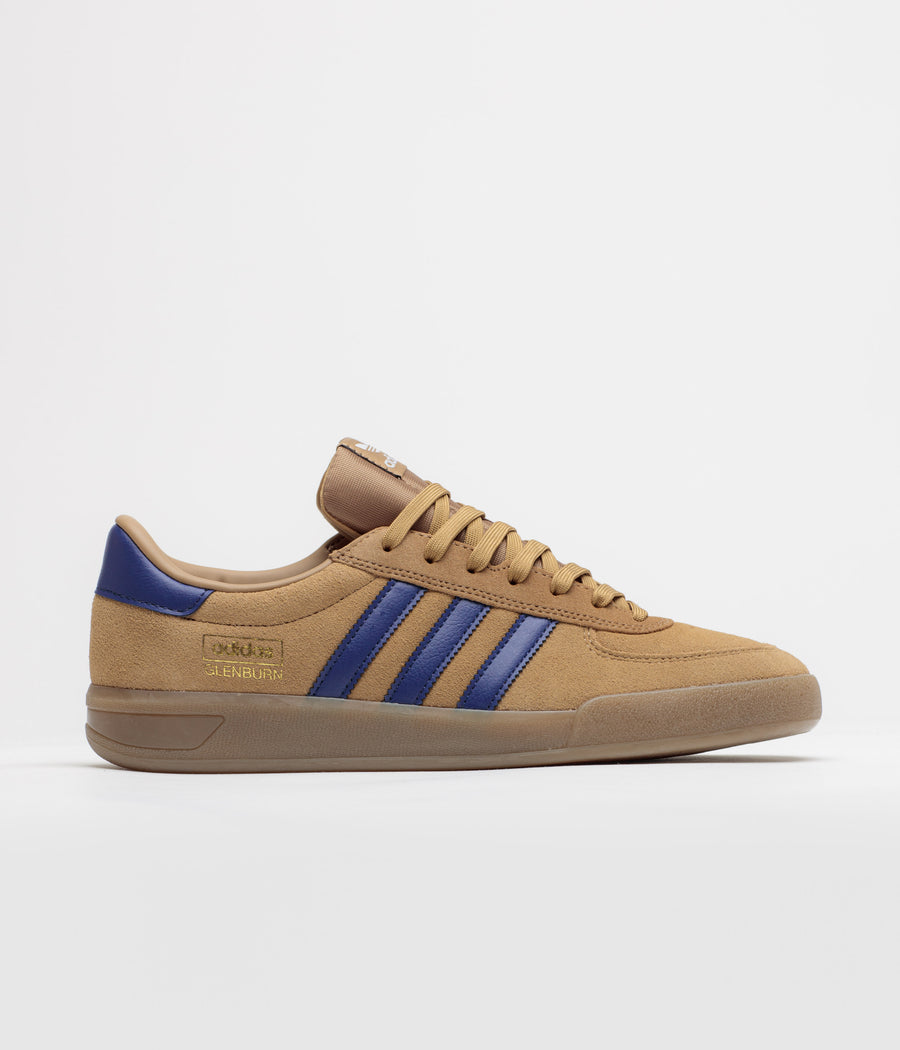 Adidas Glenburn Shoes - Cardboard / Muted Purple / Gum5