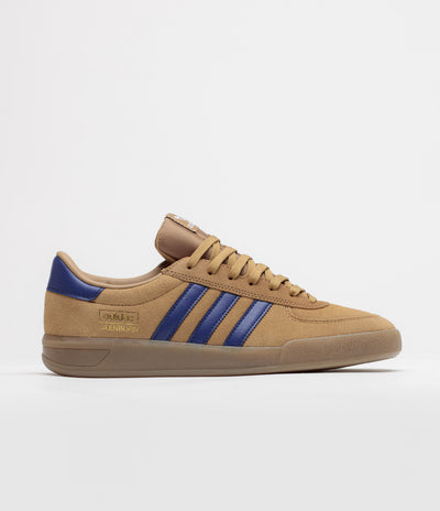 Adidas Glenburn Shoes - Cardboard / Muted Purple / Gum5