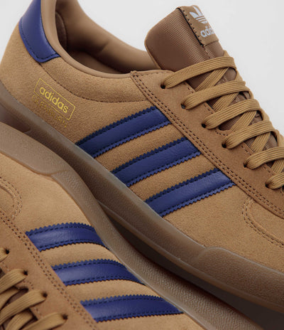 Adidas Glenburn Shoes - Cardboard / Muted Purple / Gum5