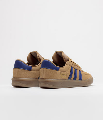 Adidas Glenburn Shoes - Cardboard / Muted Purple / Gum5