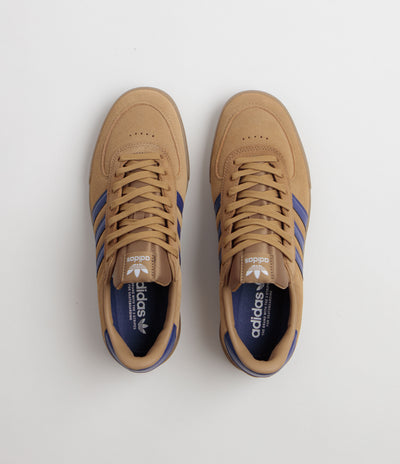 Adidas Glenburn Shoes - Cardboard / Muted Purple / Gum5