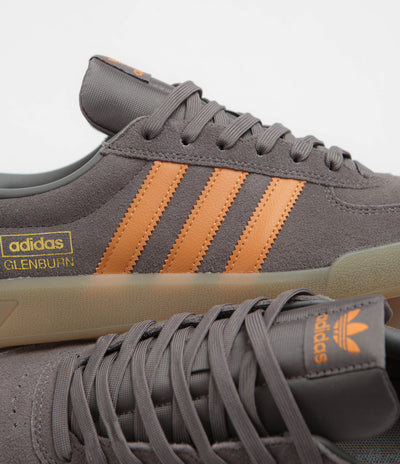 Adidas Glenburn Shoes - Charcoal / Rustic Orange / Gum4