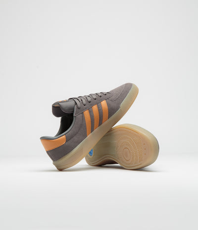 Adidas Glenburn Shoes - Charcoal / Rustic Orange / Gum4