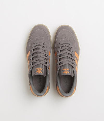 Adidas Glenburn Shoes - Charcoal / Rustic Orange / Gum4