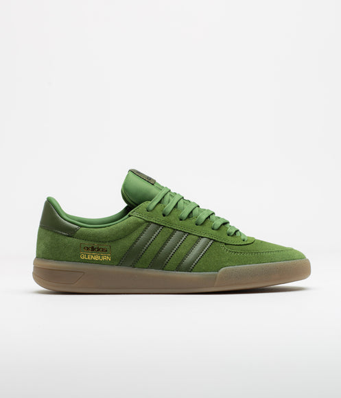 Adidas Glenburn Shoes - Crew Green / Wild Pine / Gum5