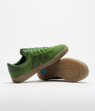 Adidas Glenburn Shoes - Crew Green / Wild Pine / Gum5