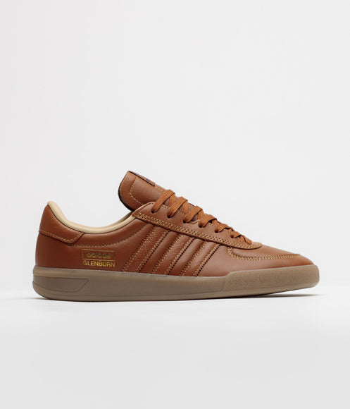 Adidas Glenburn Shoes - Dusky Bronze / Gold Metallic / Gum5