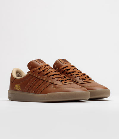 Adidas Glenburn Shoes - Dusky Bronze / Gold Metallic / Gum5
